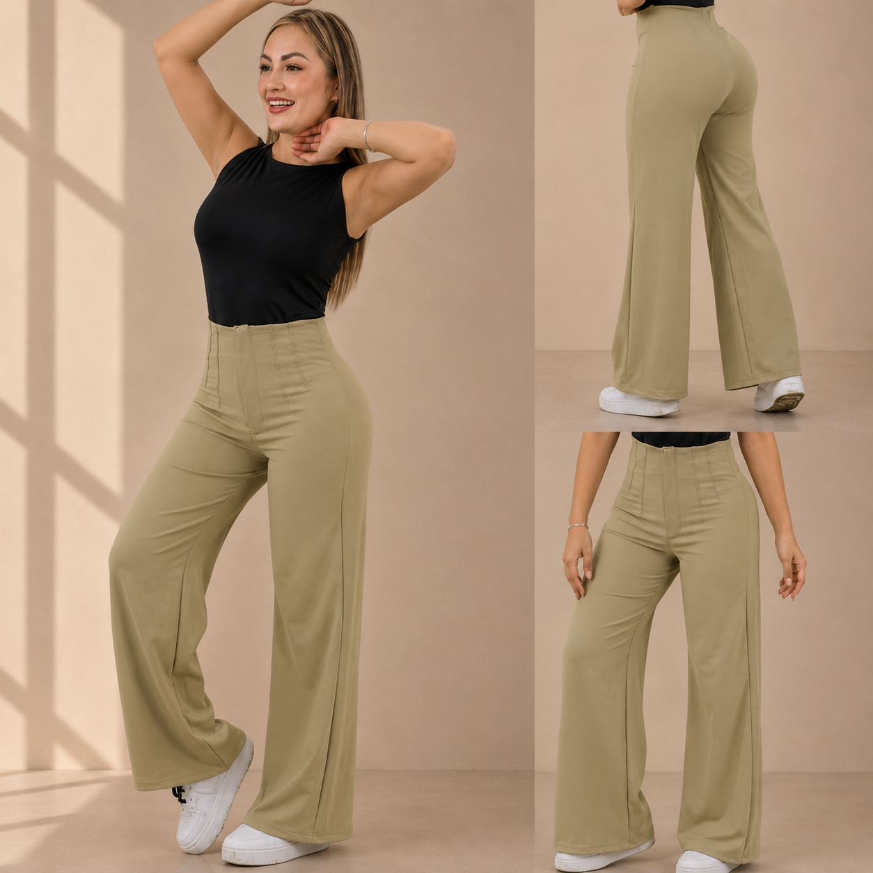 Estiletto Bota Ancha