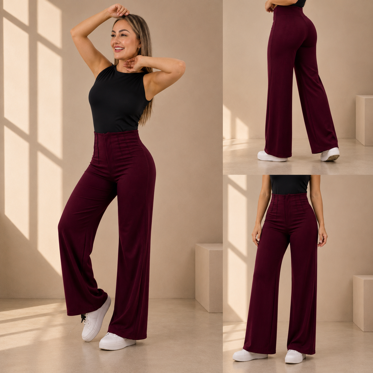 Estiletto Bota Ancha